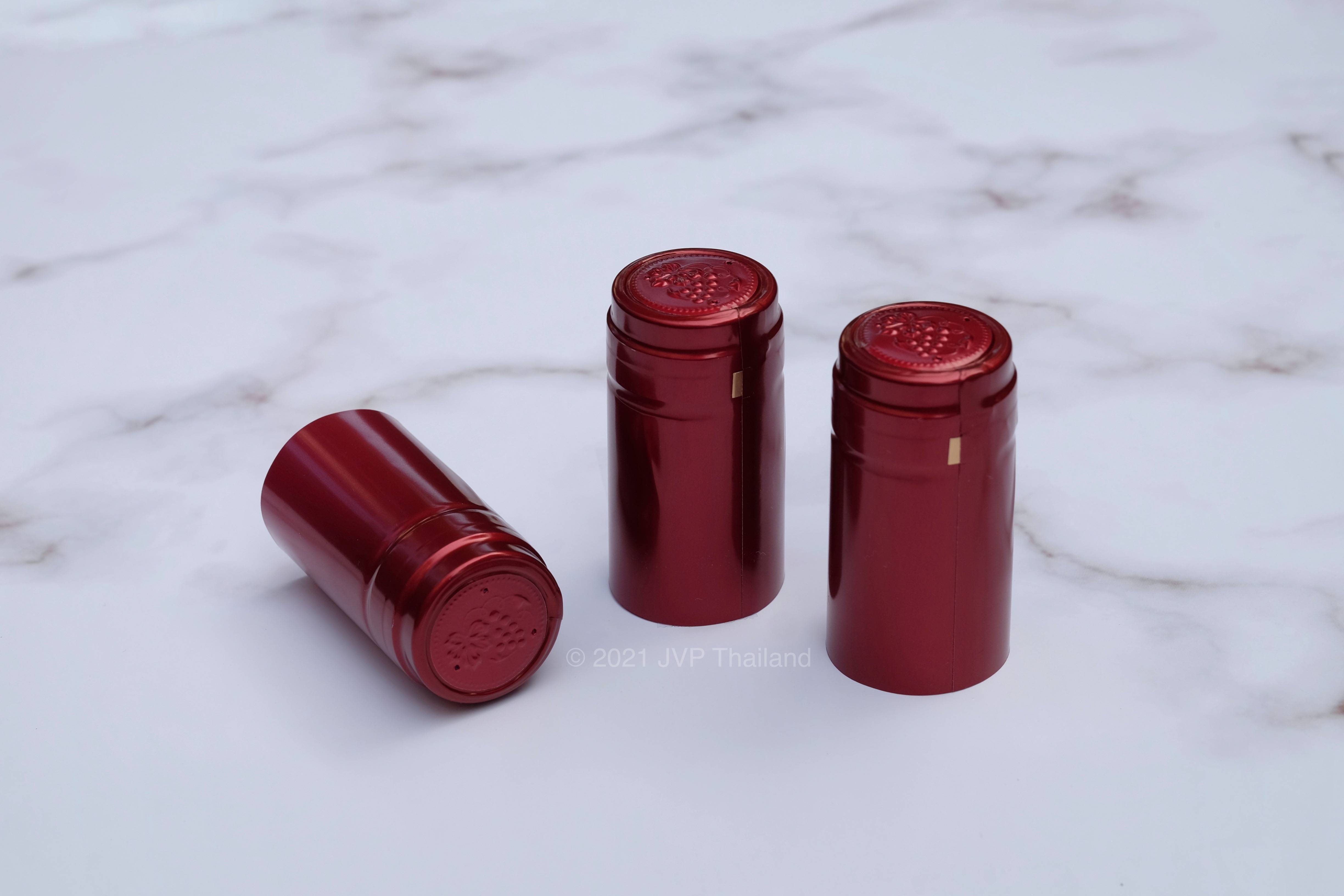 Capsule Red Metal Color